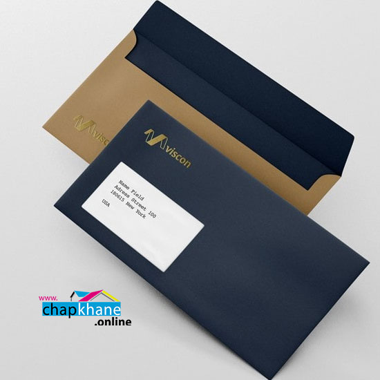 چاپ پاکت نامه ملخی