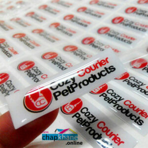 لیبل ژله ای ساده