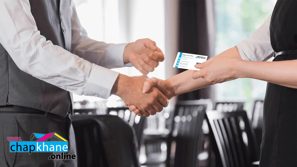 اهمیت کارت ویزیت در بازاریابی کسبوکار